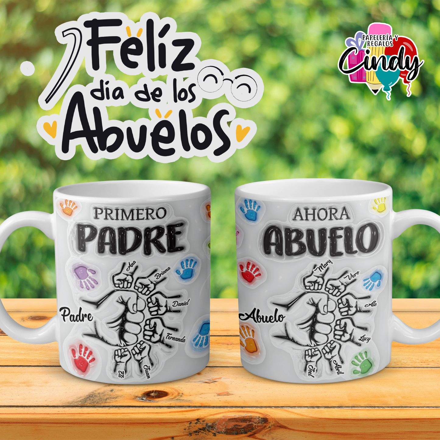 Taza Primero Padre, Ahora Abuelo